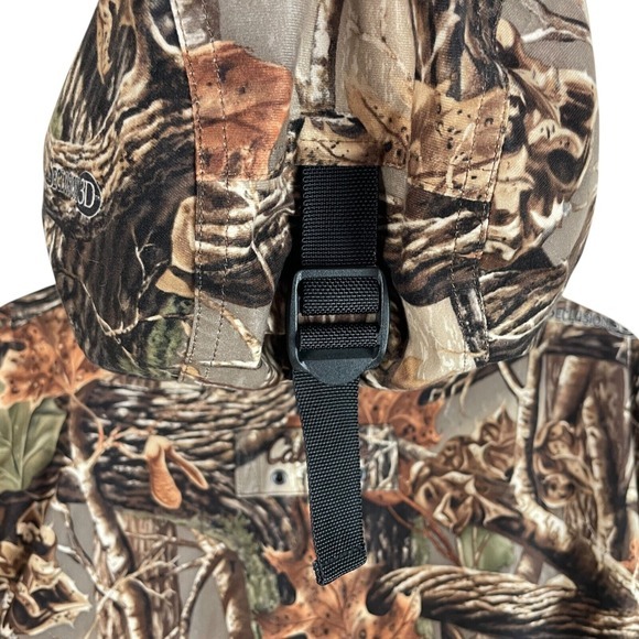 Cabelas Mens Gore Tex Camo Hunting Jacket Coat XL Hooded Seclusion 3D Woodlands - Picture 5 of 10